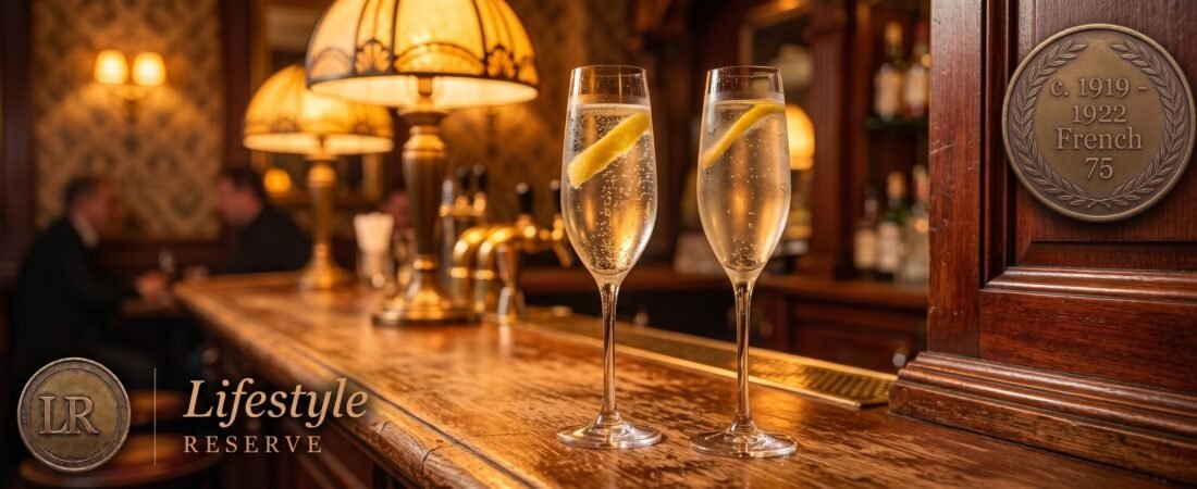 French 75: história, técnica e receita clássica | Lifestyle Reserve