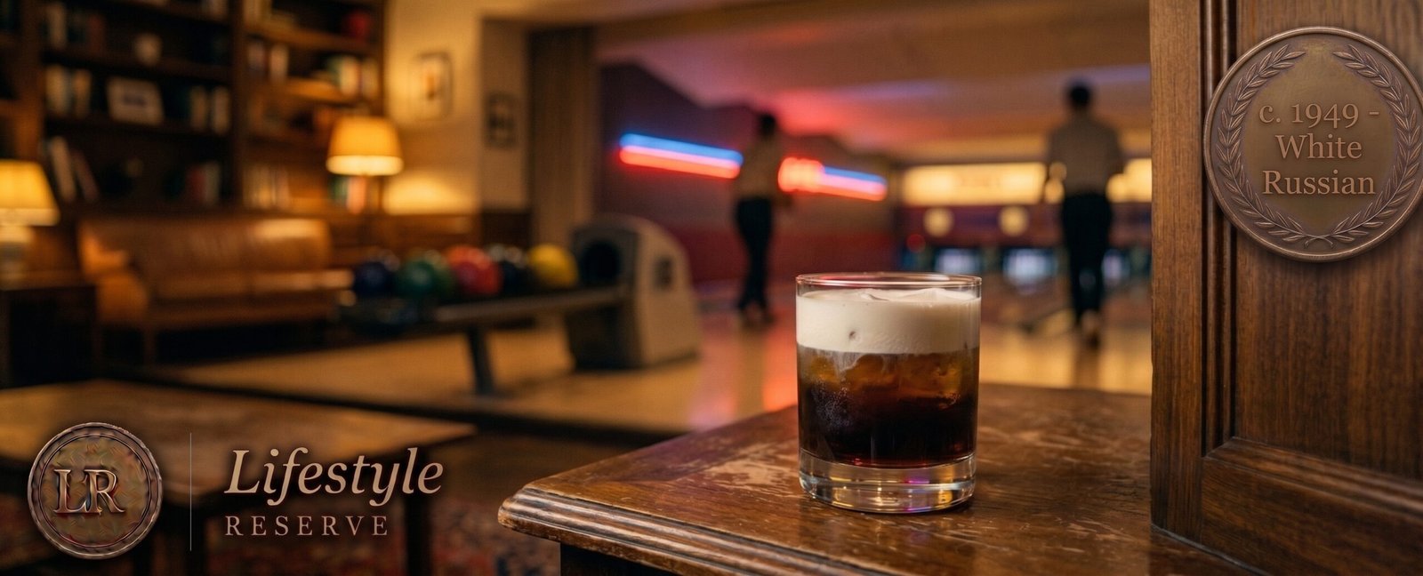 Capa de White Russian — imagem editorial do coquetel